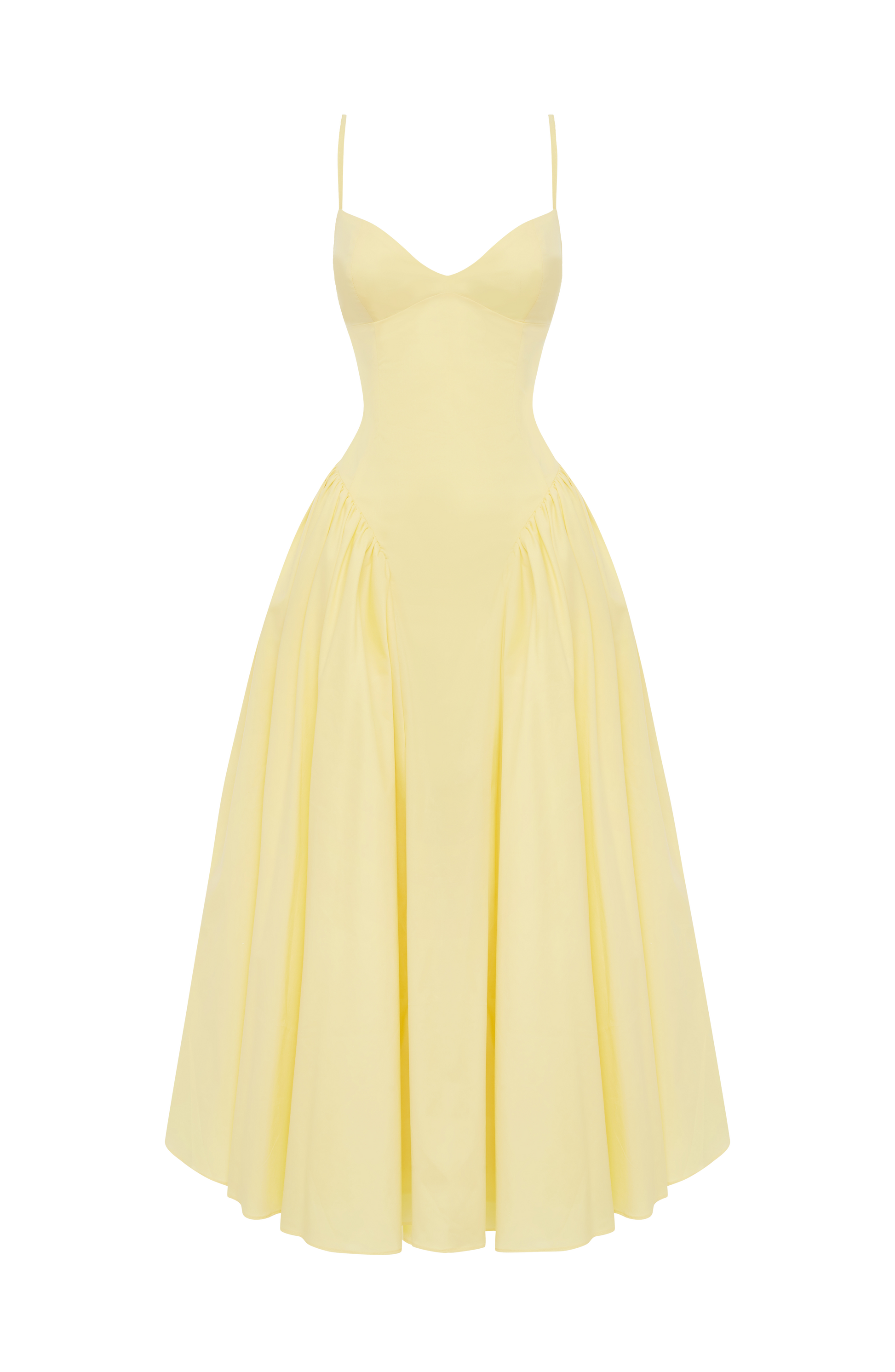 Emerson Midi Dress Lemon