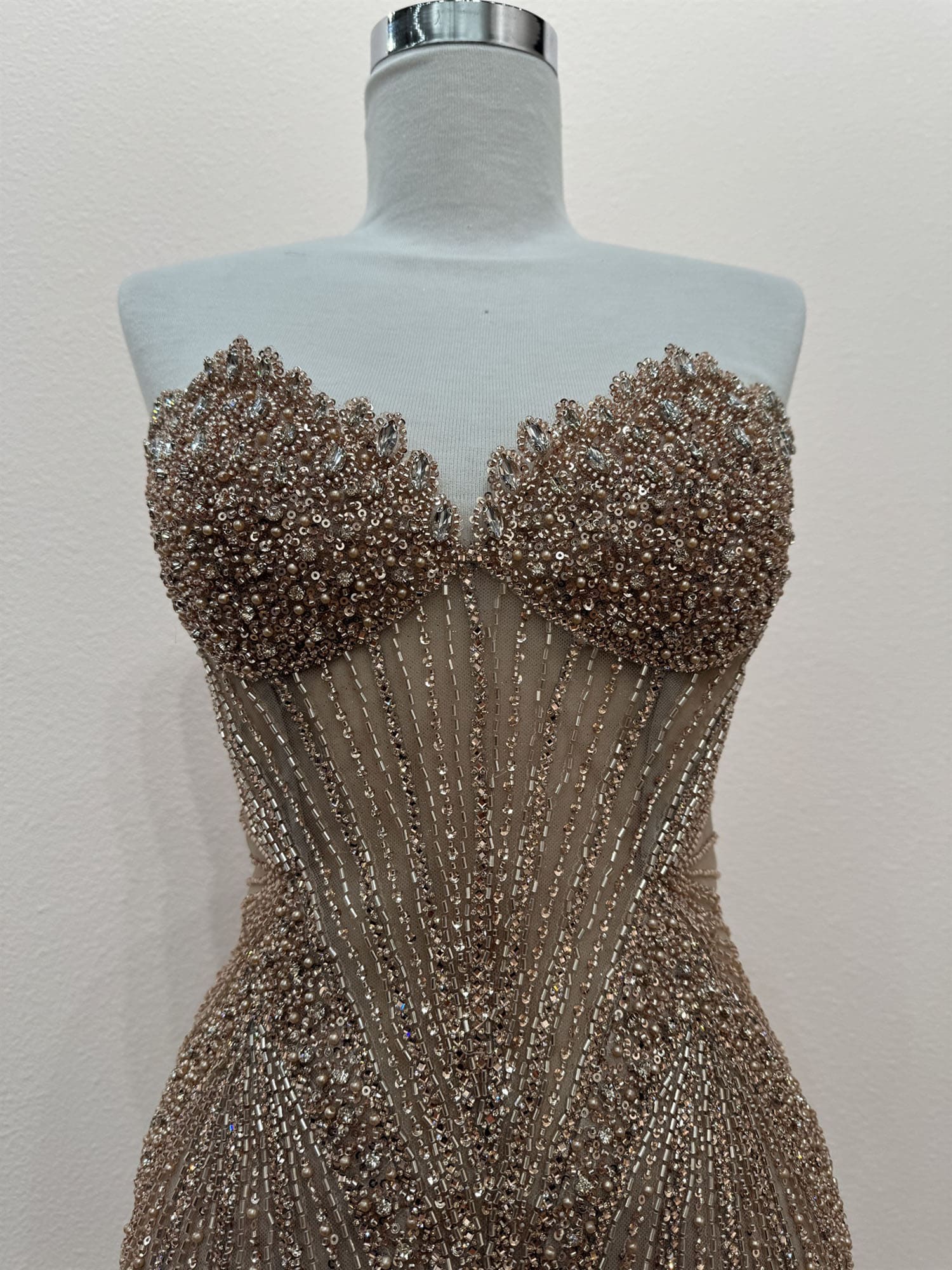 Ainsley Mini Dress Beaded Cocktail Dress