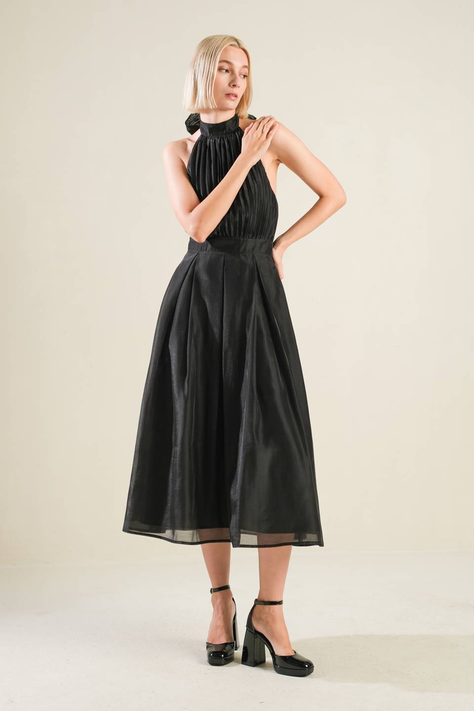 INVITATION TO LOVE WOVEN MIDI DRESS FINAL