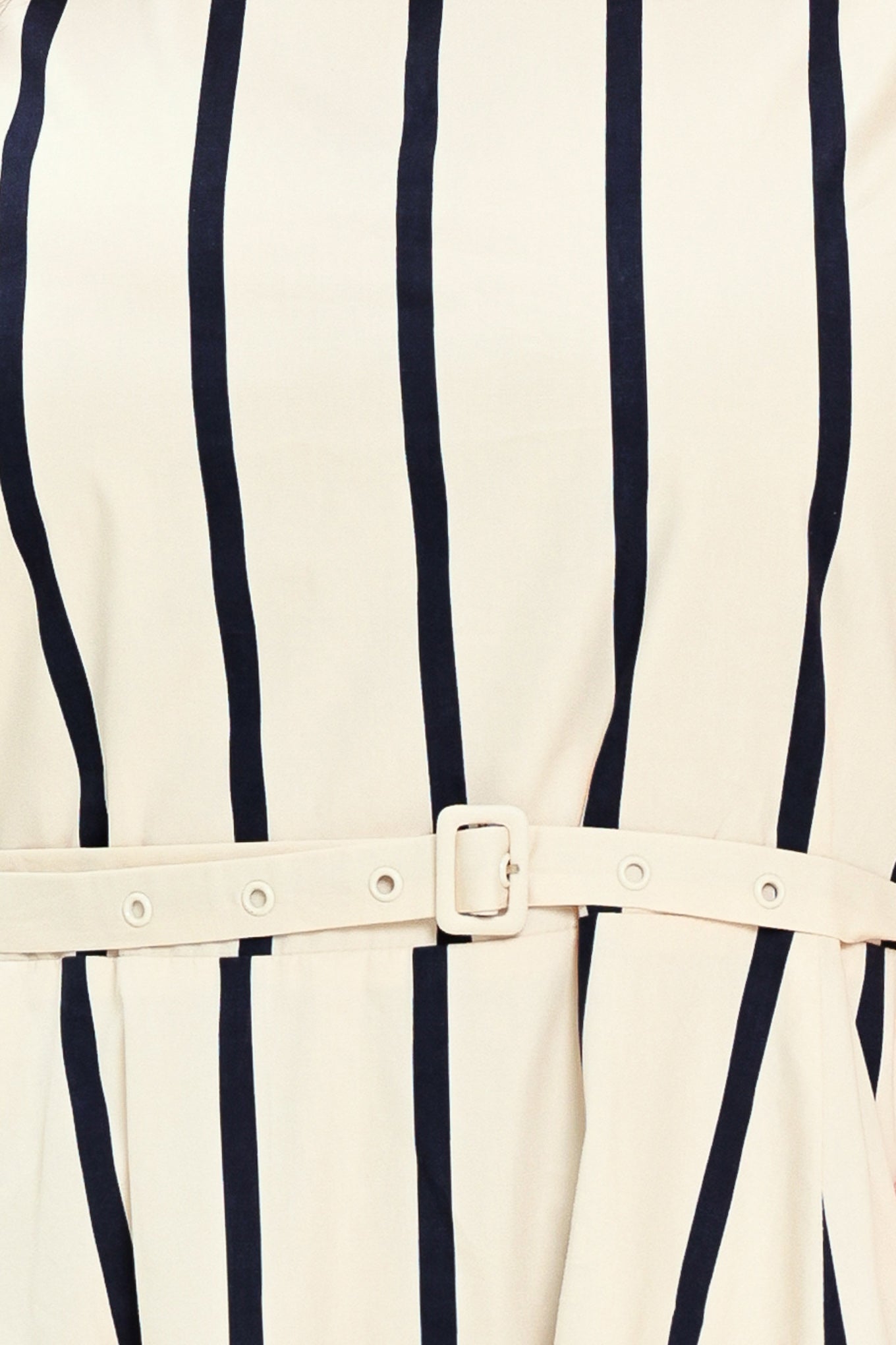 SAIL AWAY STRIPED MIDI DRESS