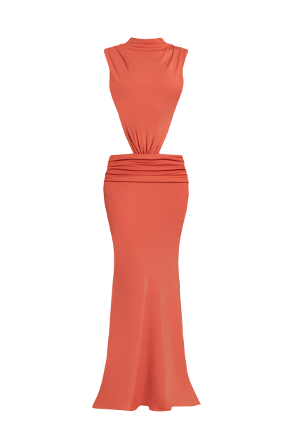 Fenella Maxi Dress Burnt Orange