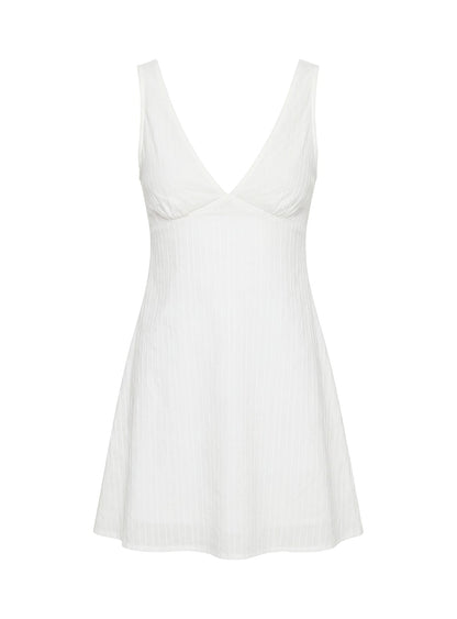 Adder Mini Dress White
