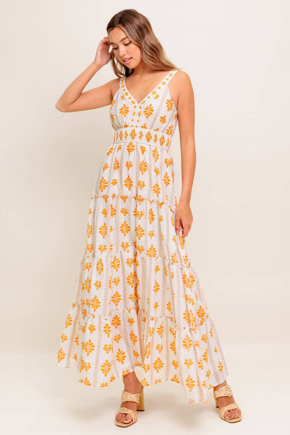 DAILY DELIGHT MAXI DRESS YELLOW