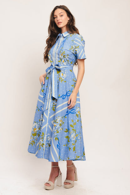 SWEET SOPHISTICATE SHORT SLEEVE MIDI DRESS FINAL