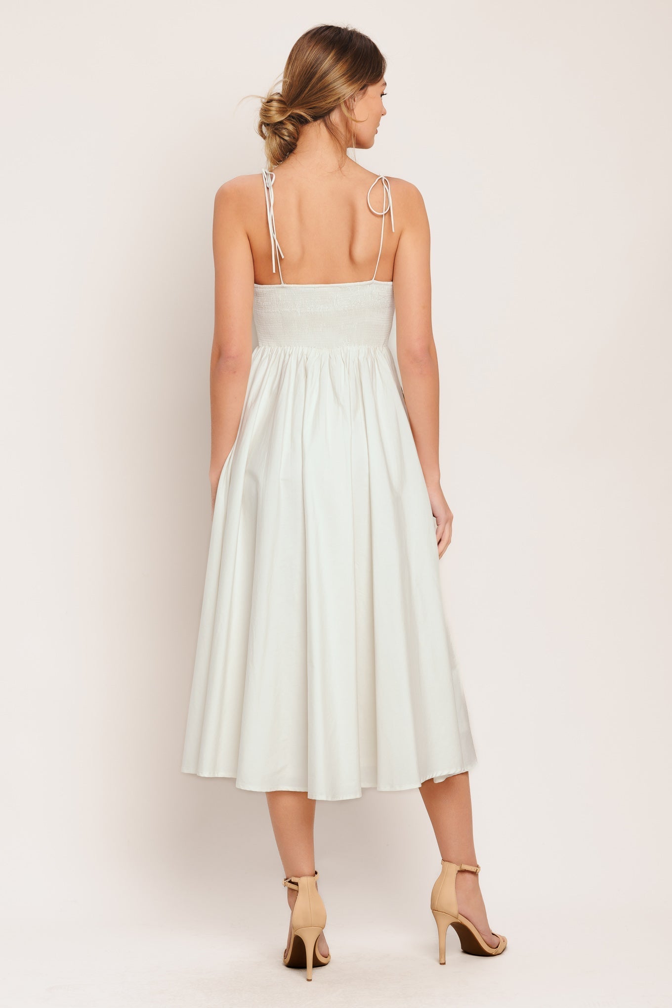 POETIC BLOOM IVORY FLORAL MIDI DRESS FINAL