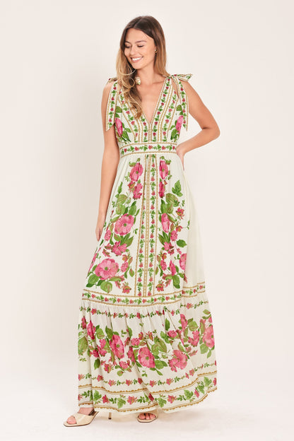 ROSE VINE ROMANCE MAXI DRESS FINAL