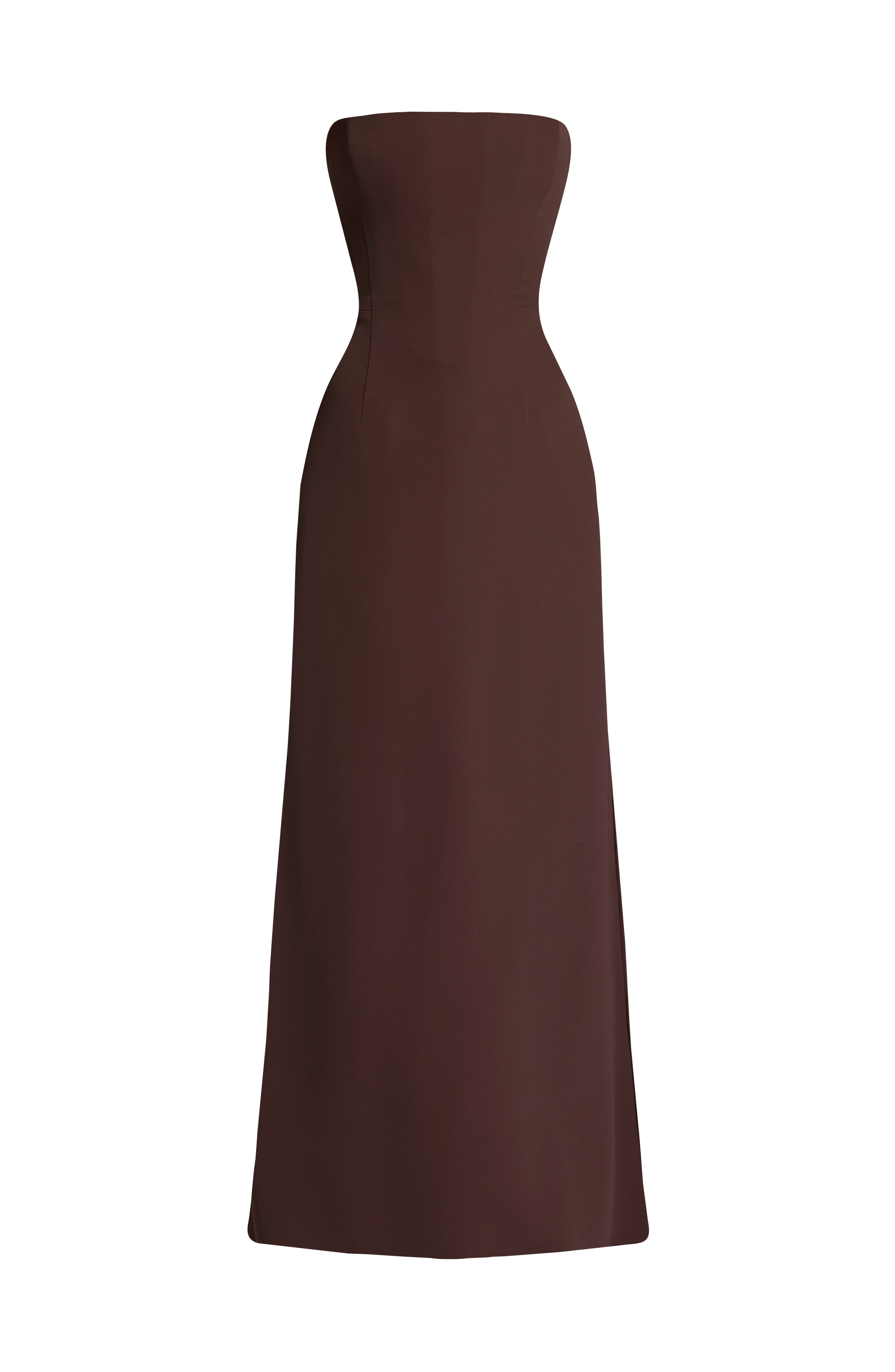 Irmina Maxi Dress Plum Brown
