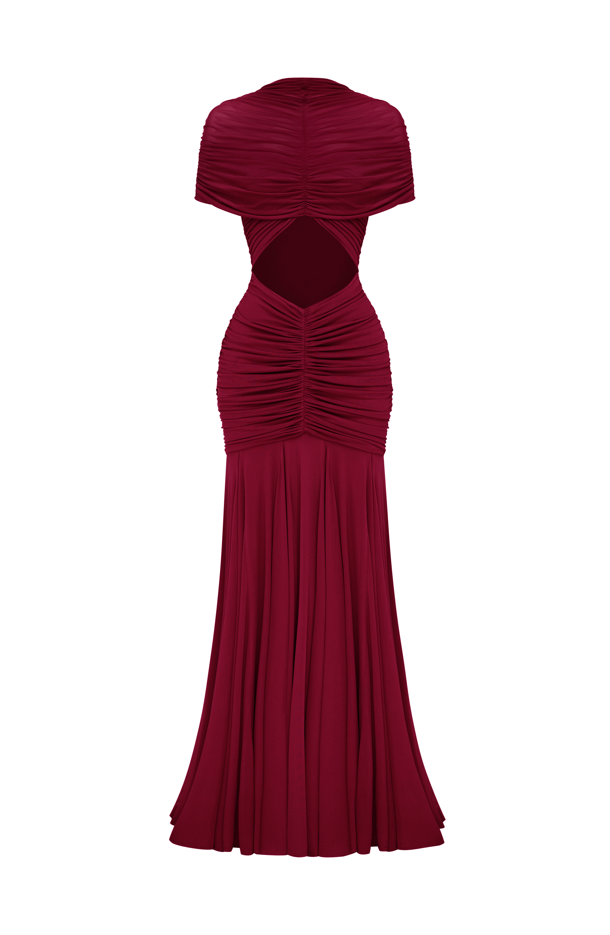 Jaya Maxi Dress Burgundy