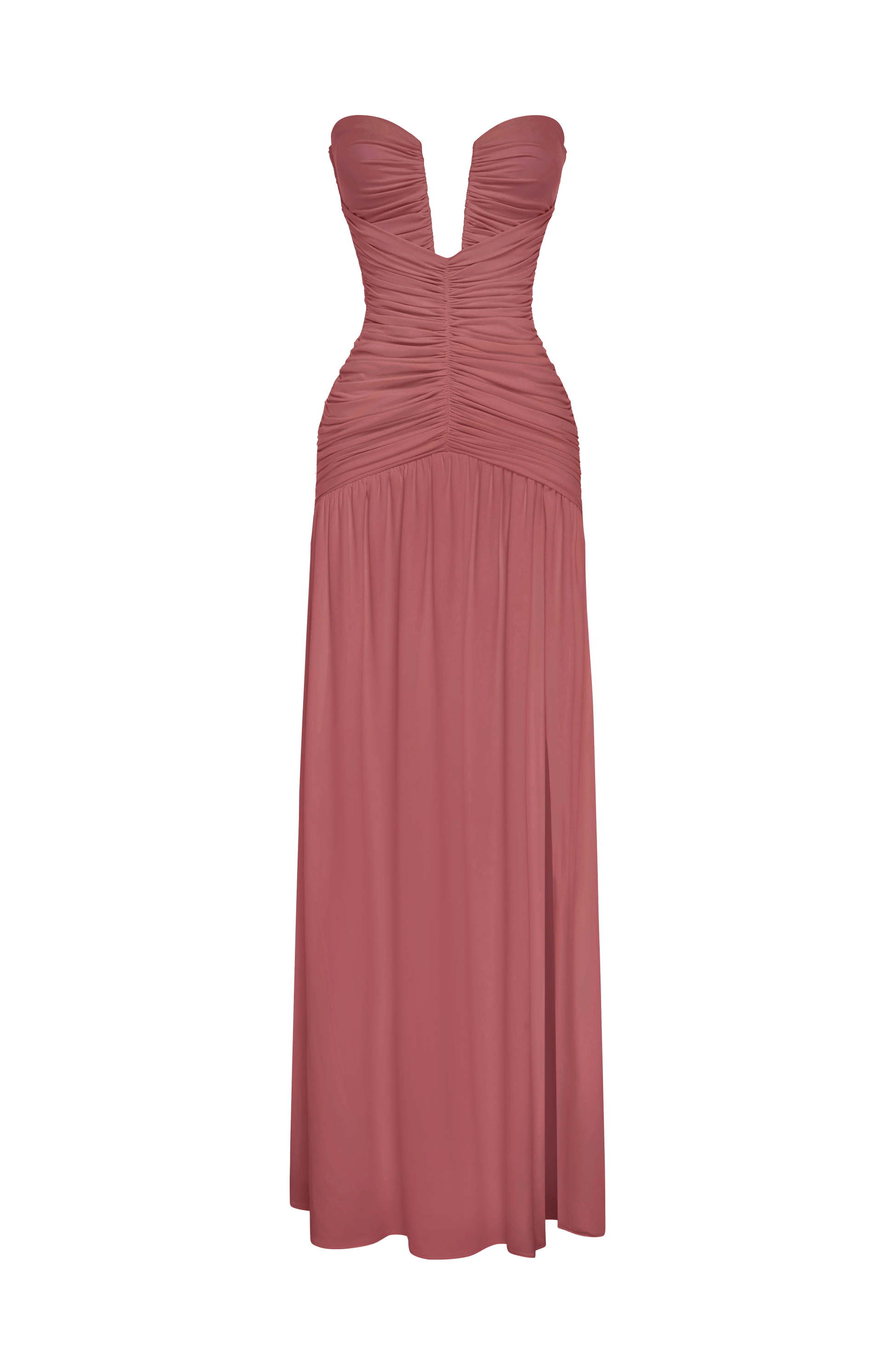 Junia Maxi Dress Rose Brown