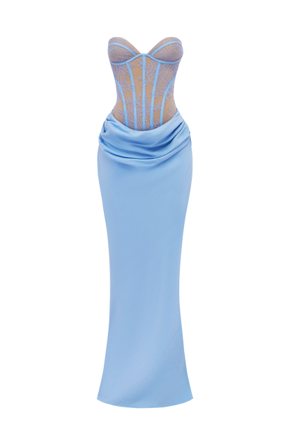 Kathleen Maxi Dress Powder Blue