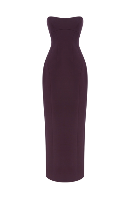Manon Maxi Dress Plum