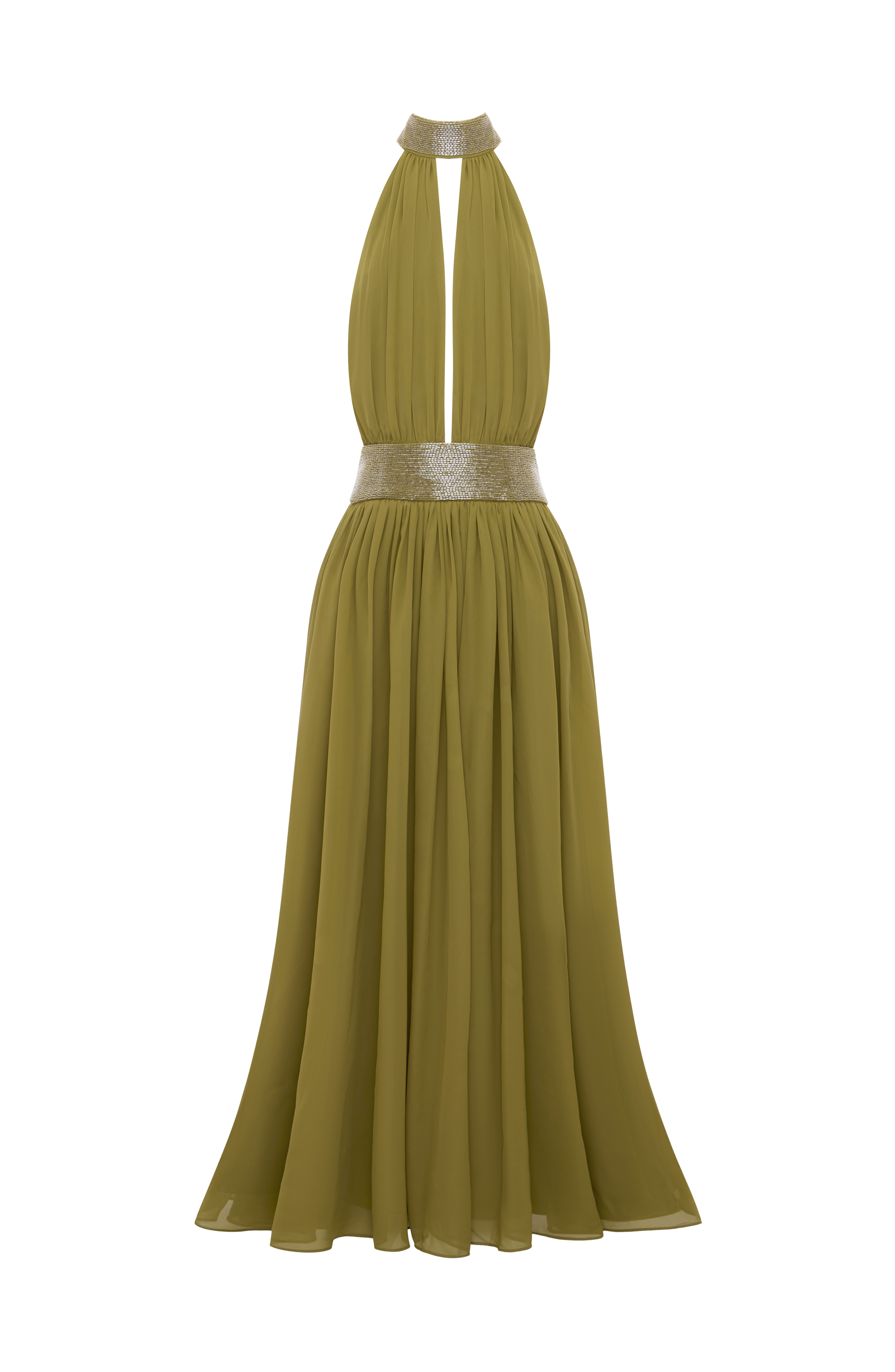 Rosalina Maxi Dress Deep Olive
