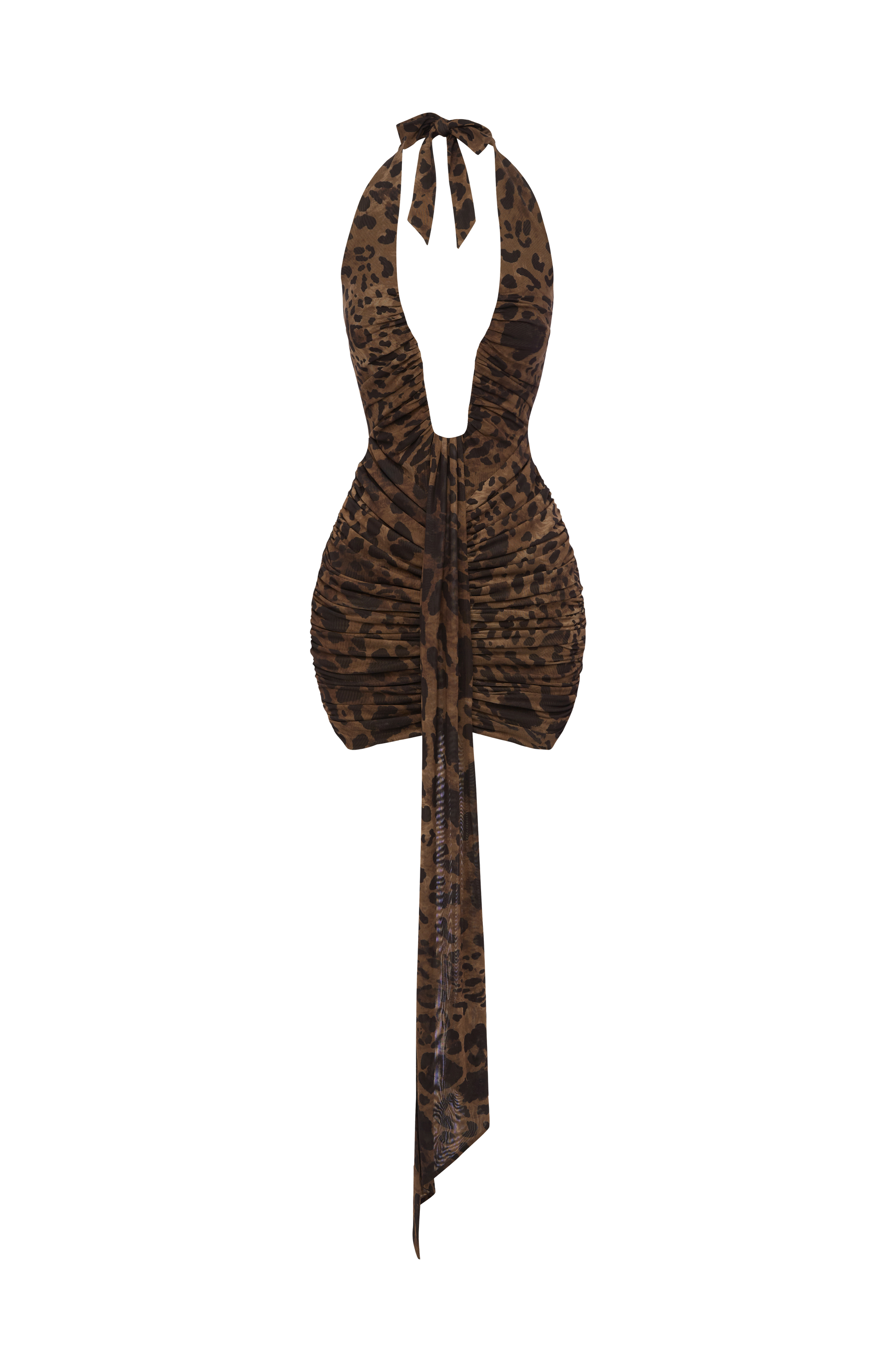 Rosetta Mini Dress Leopard Print