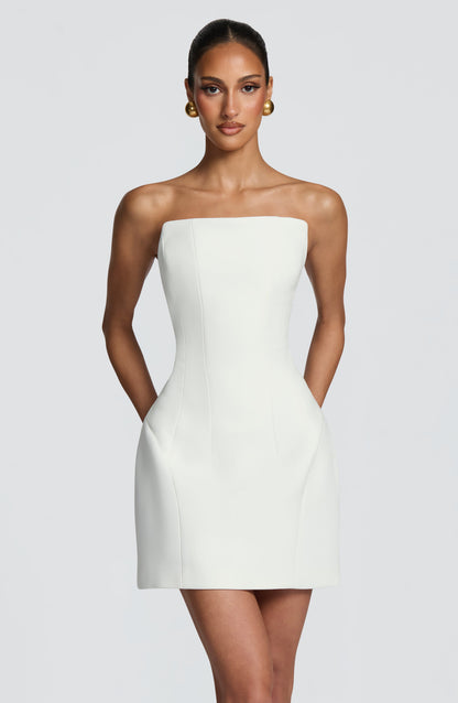 Cadence Mini Dress Ivory