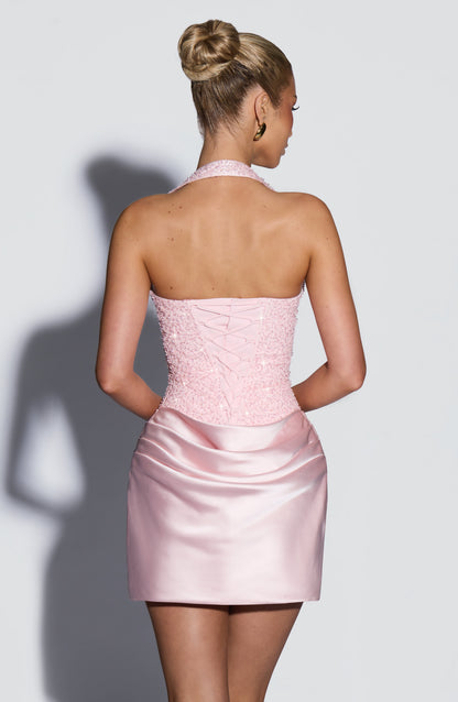 Nour Mini Dress Blush