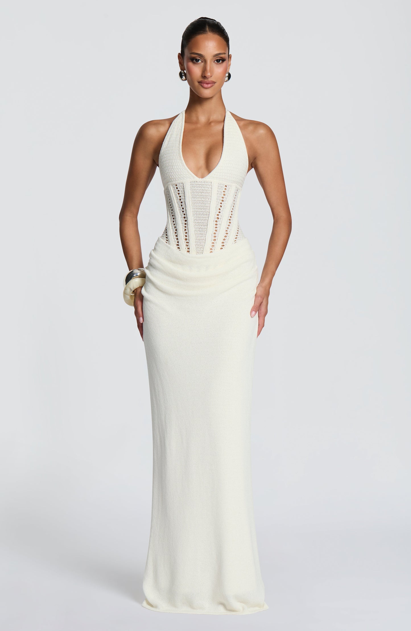 Neeka Maxi Dress Ivory