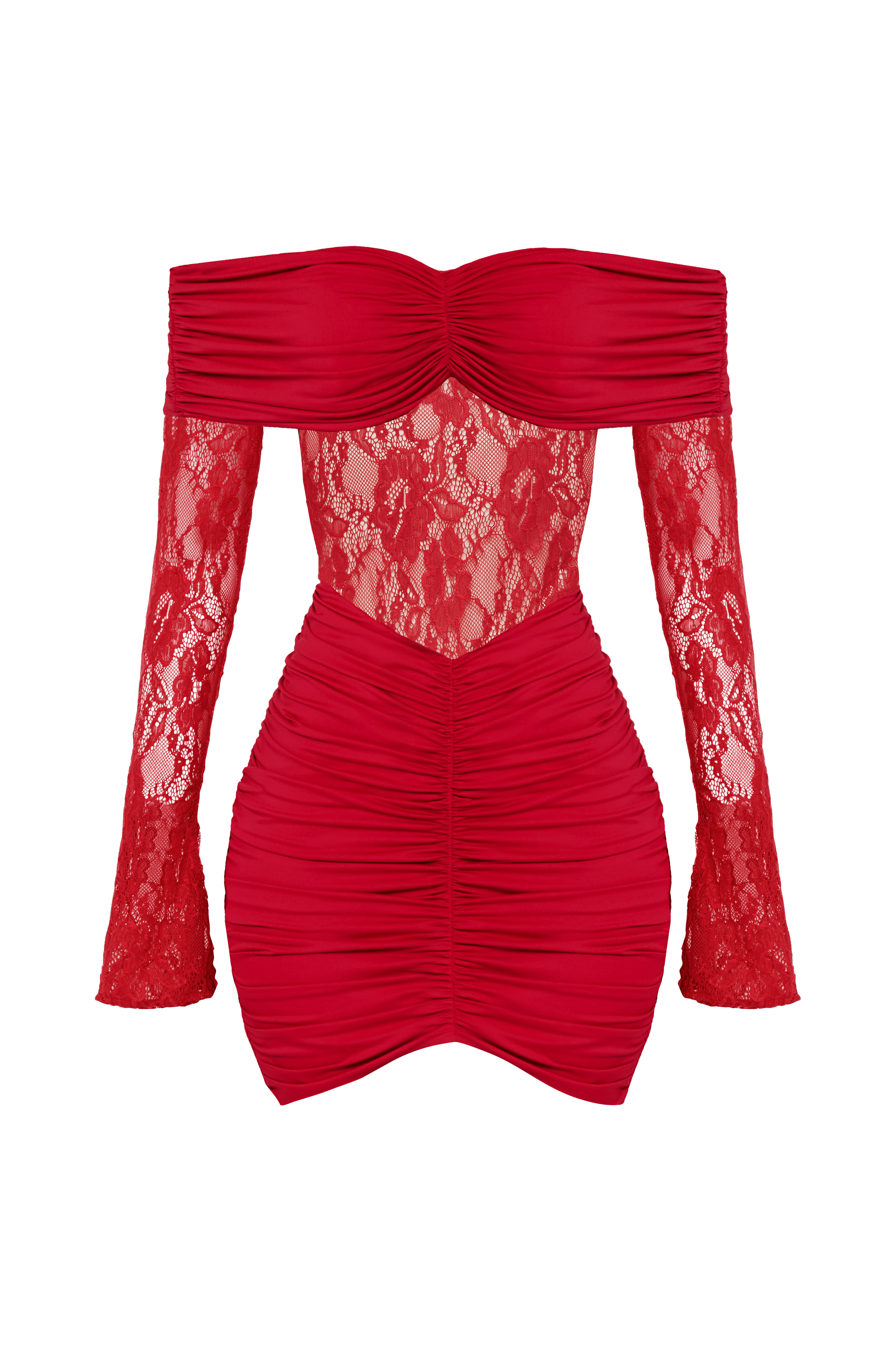 Sauline Mini Dress Red