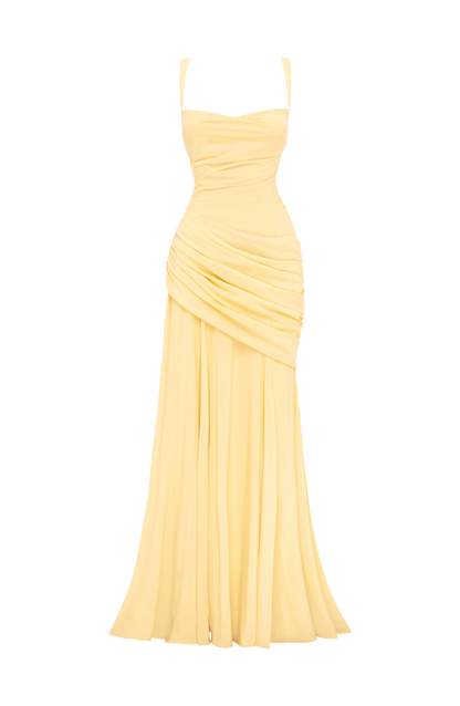 Sura Maxi Dress Lemon