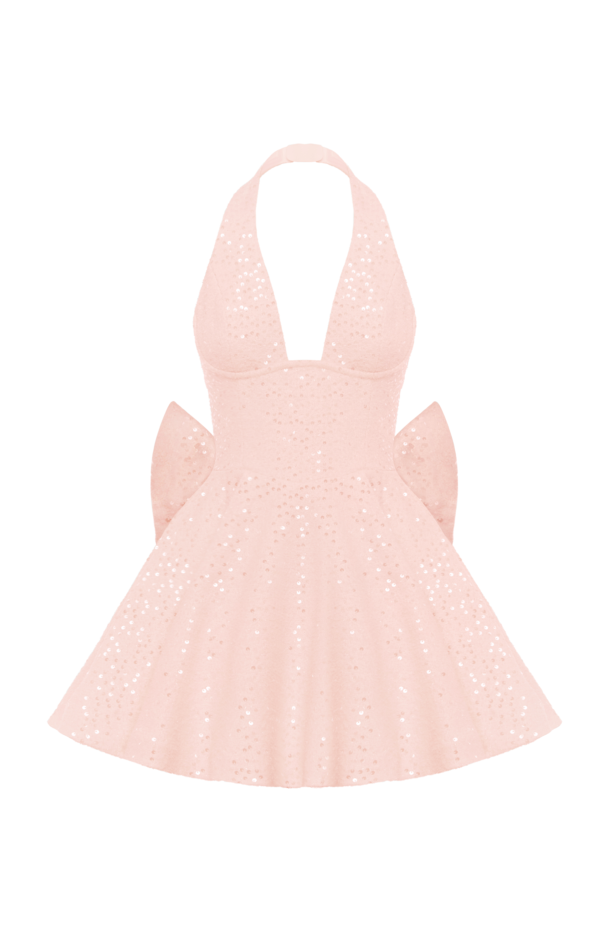Talara Mini Dress Blush