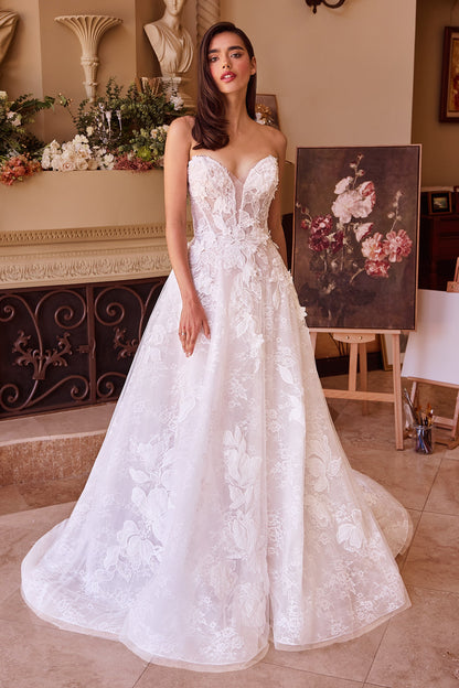 WL034 Lace Wedding Ball Gown Andrea & Leo