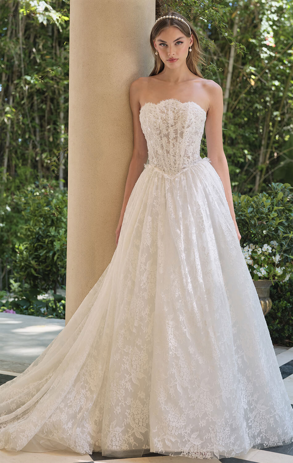 WL061 Antheia Lace Ball Gown Andrea & Leo