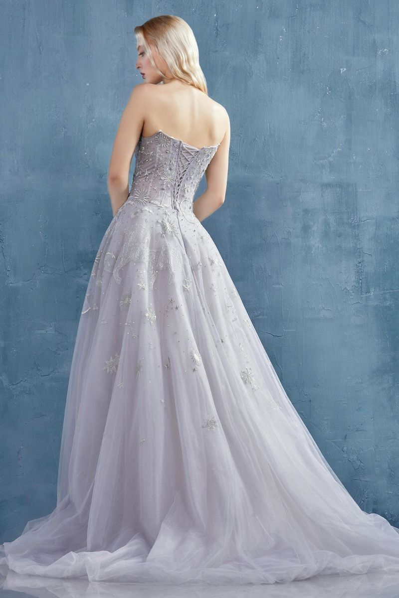 A0890 Constellation Selene Tulle Ball Gown Andrea & Leo