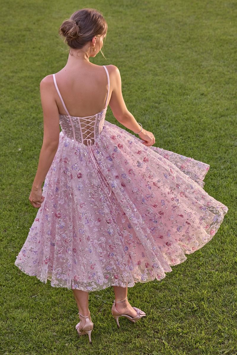 A1523 Secret Garden Tea Dress Andrea & Leo