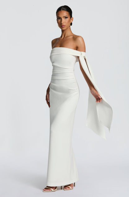Addie Maxi Dress Ivory