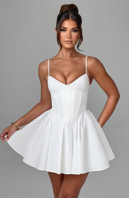 Analeigh Mini Dress Ivory
