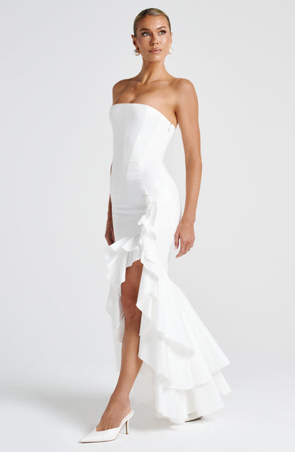 Angelina Maxi Dress Ivory