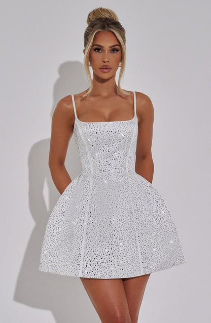 Angelique Mini Dress Ivory