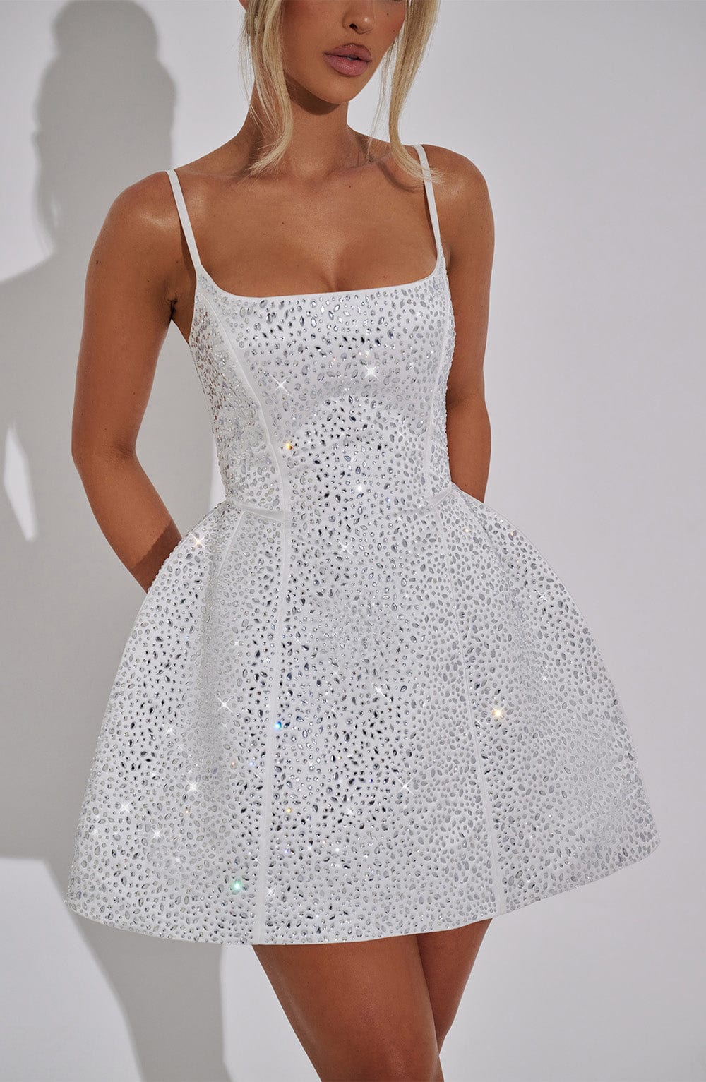 Angelique Mini Dress Ivory