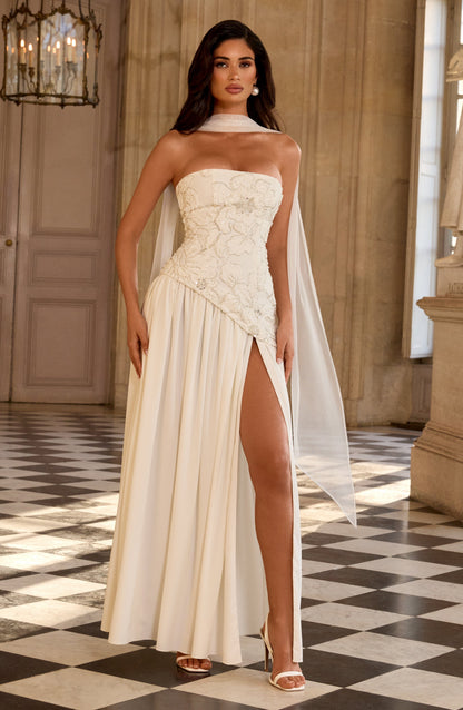 Anneliese Maxi Dress Ivory