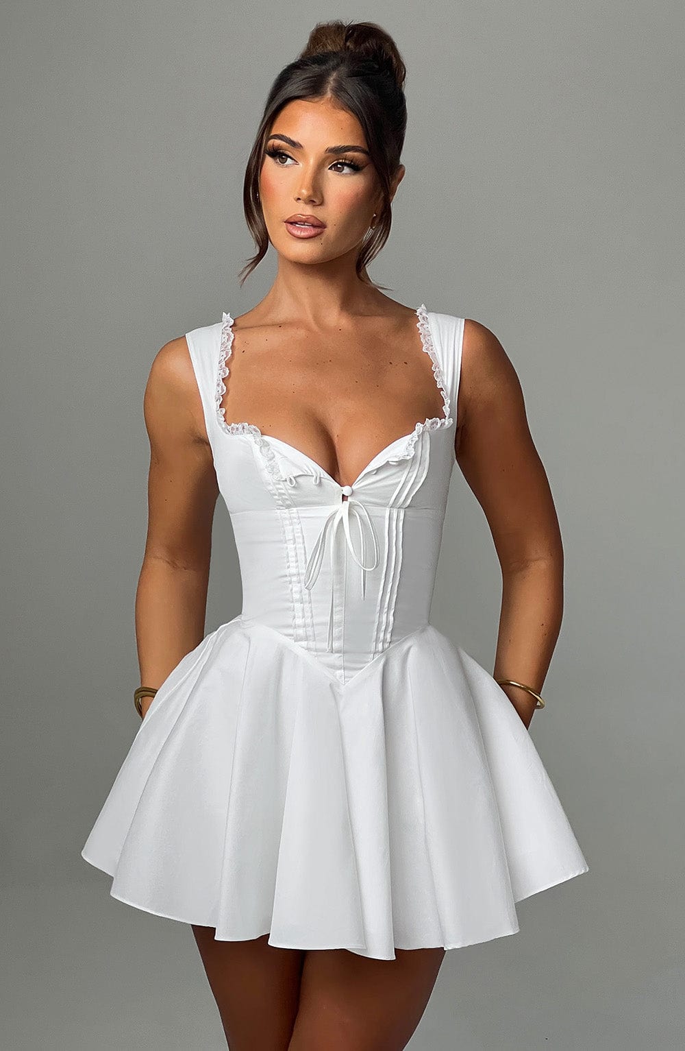 Antonella Mini Dress Ivory