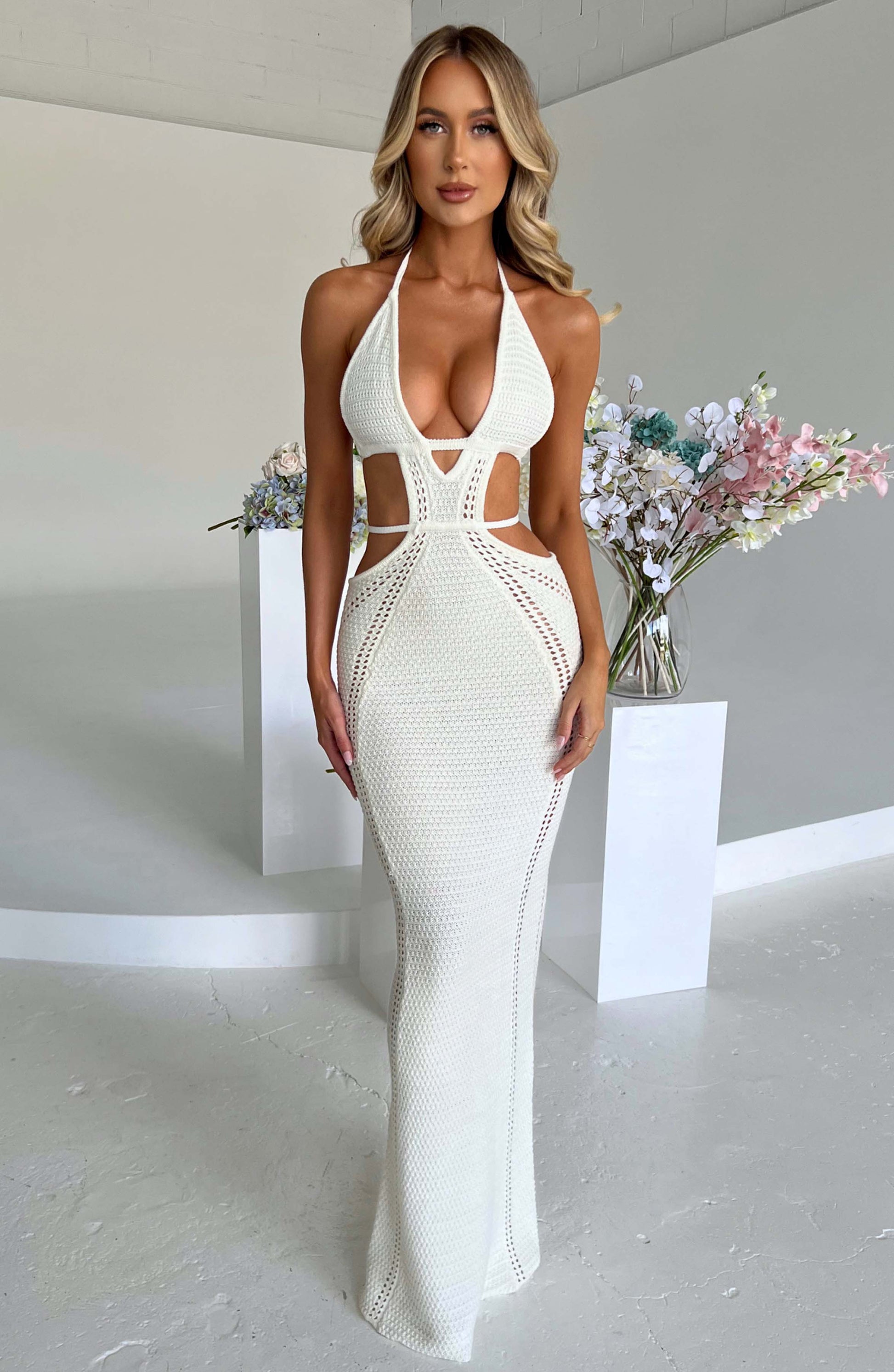 Arabella Maxi Dress White