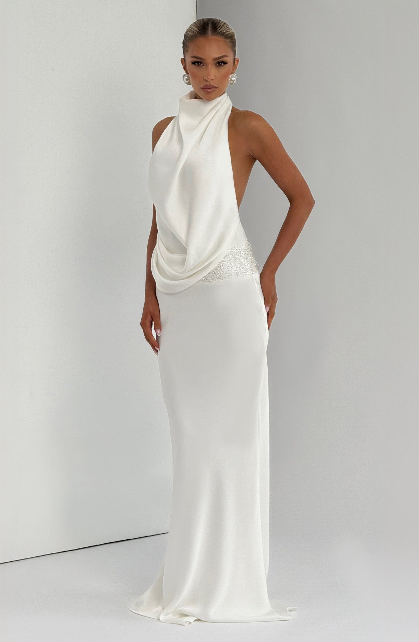 Armelle Maxi Dress Ivory