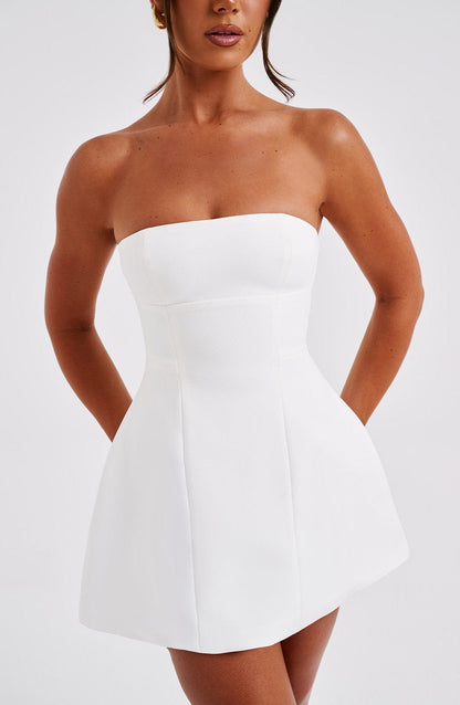 Asha Mini Dress Ivory