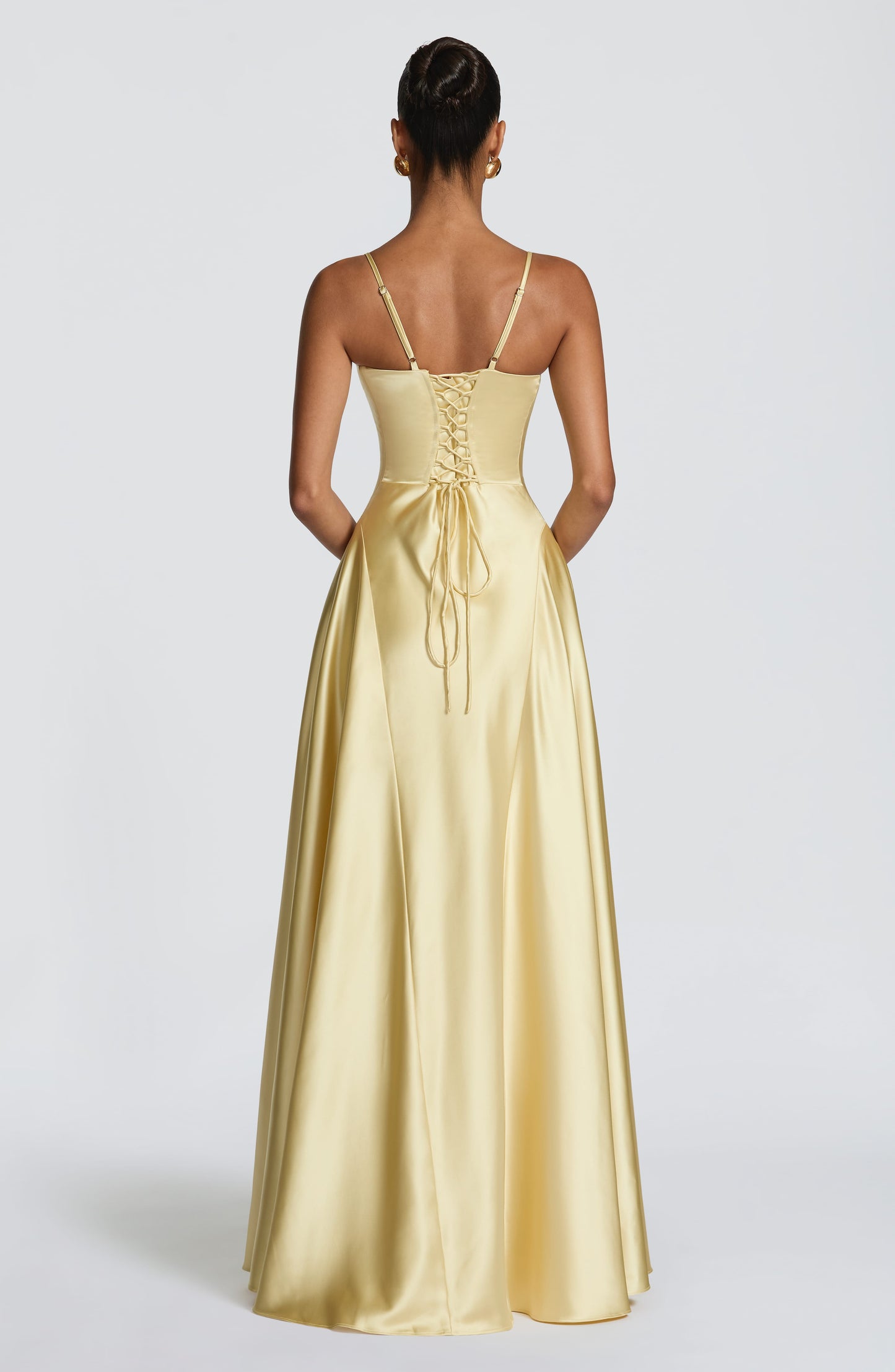 Asterin Maxi Dress Lemon