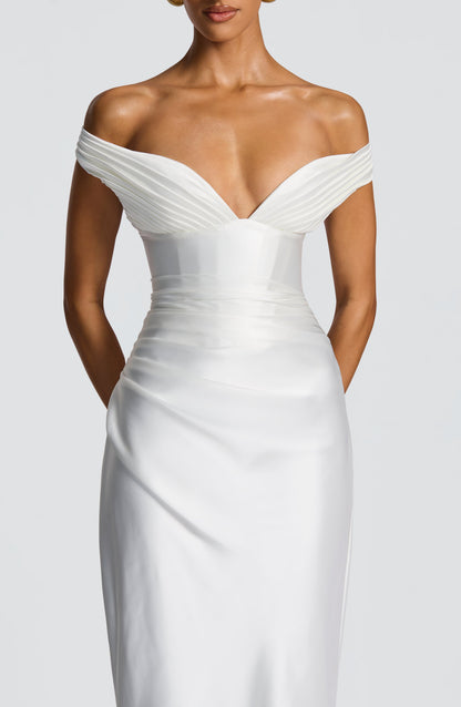 Aurelia Maxi Dress Ivory