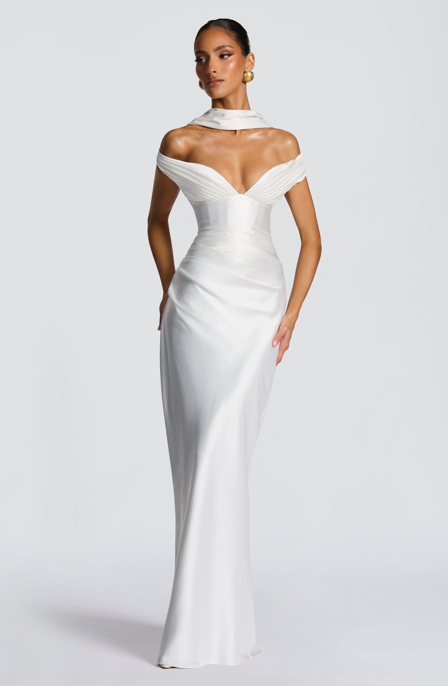 Aurelia Maxi Dress Ivory