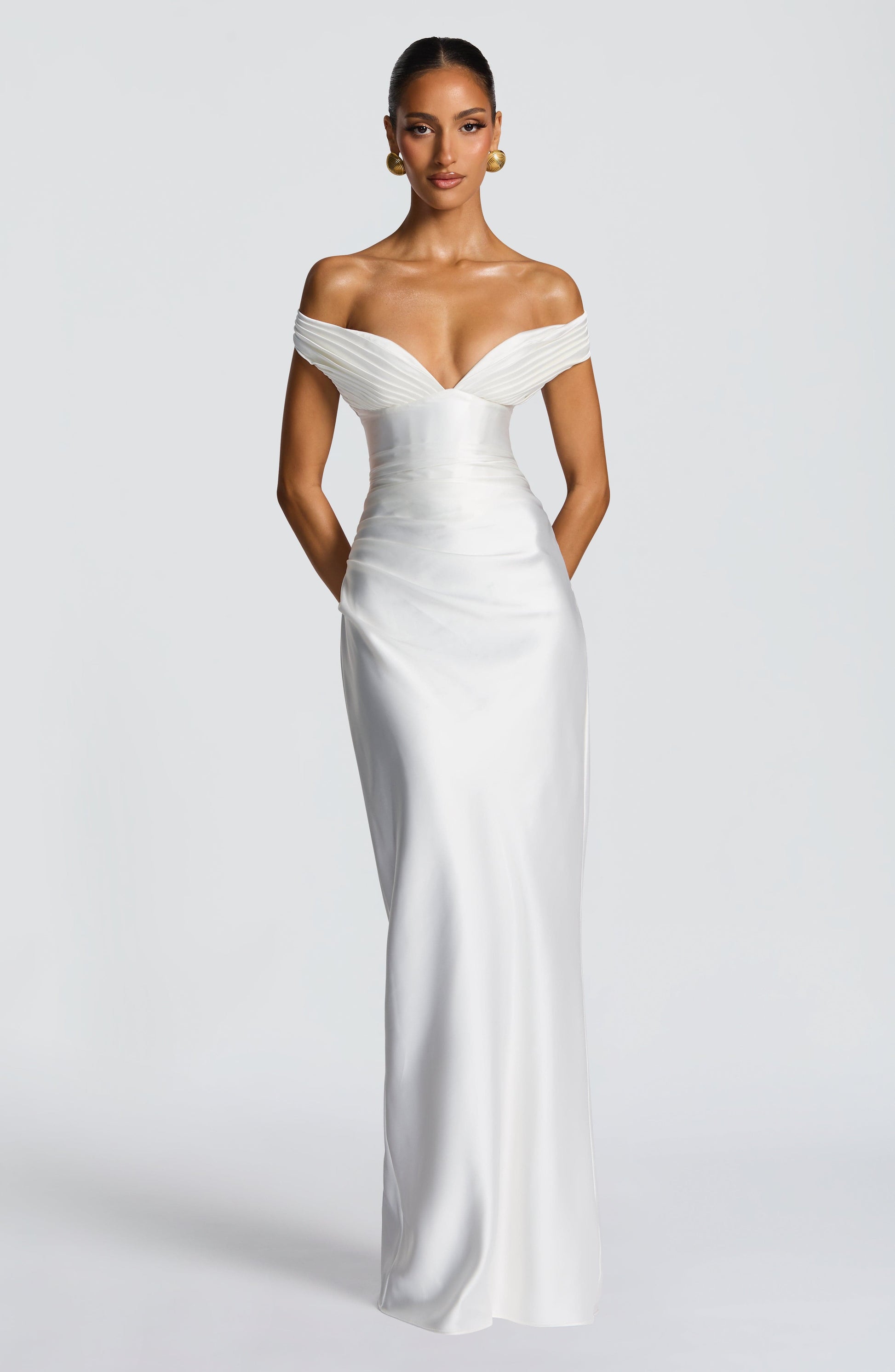 Aurelia Maxi Dress Ivory