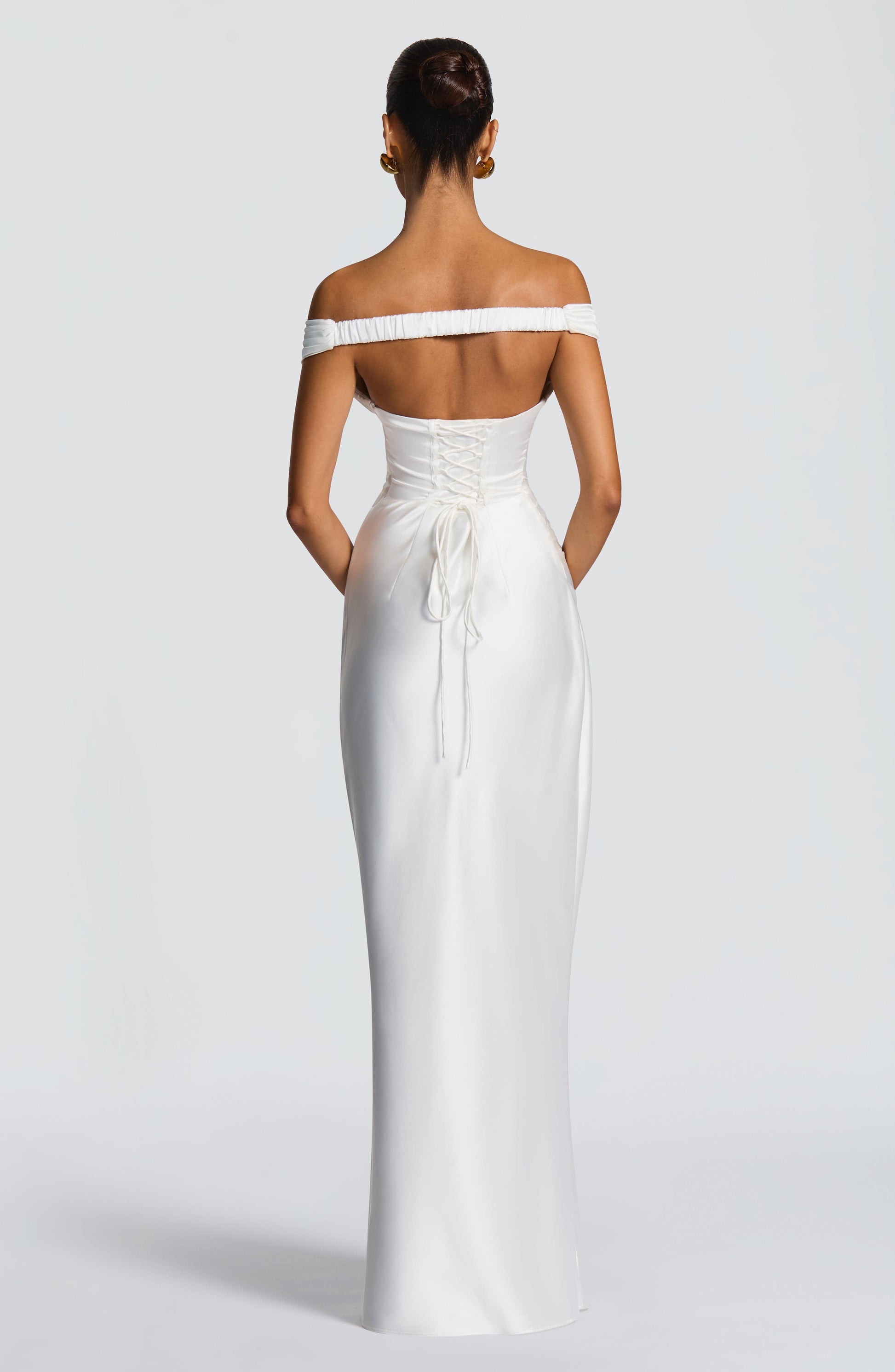 Aurelia Maxi Dress Ivory