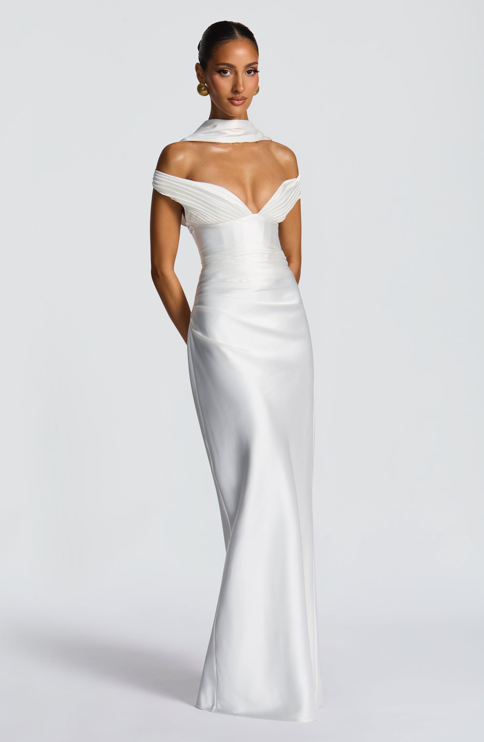 Aurelia Maxi Dress Ivory