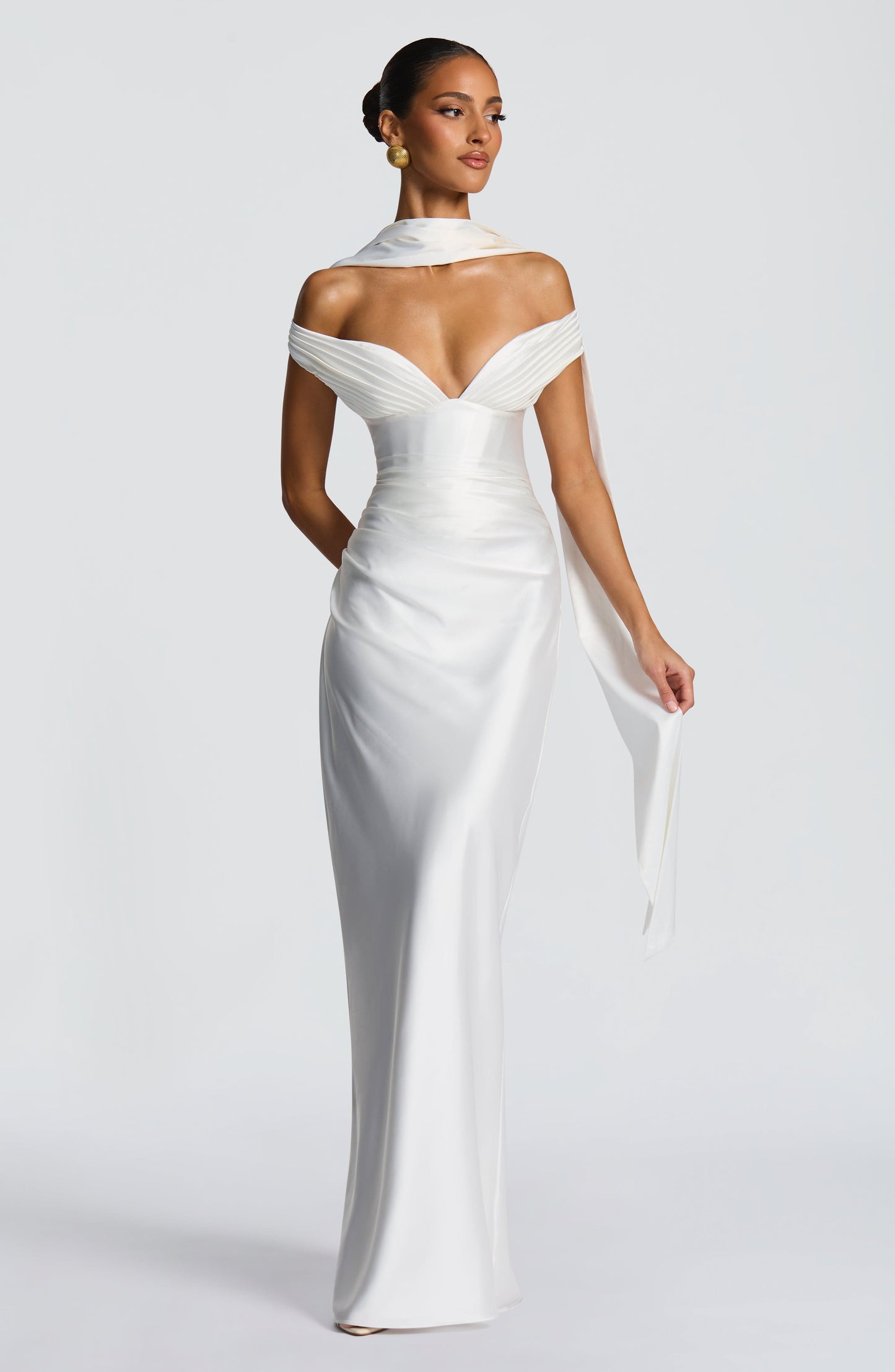 Aurelia Maxi Dress Ivory
