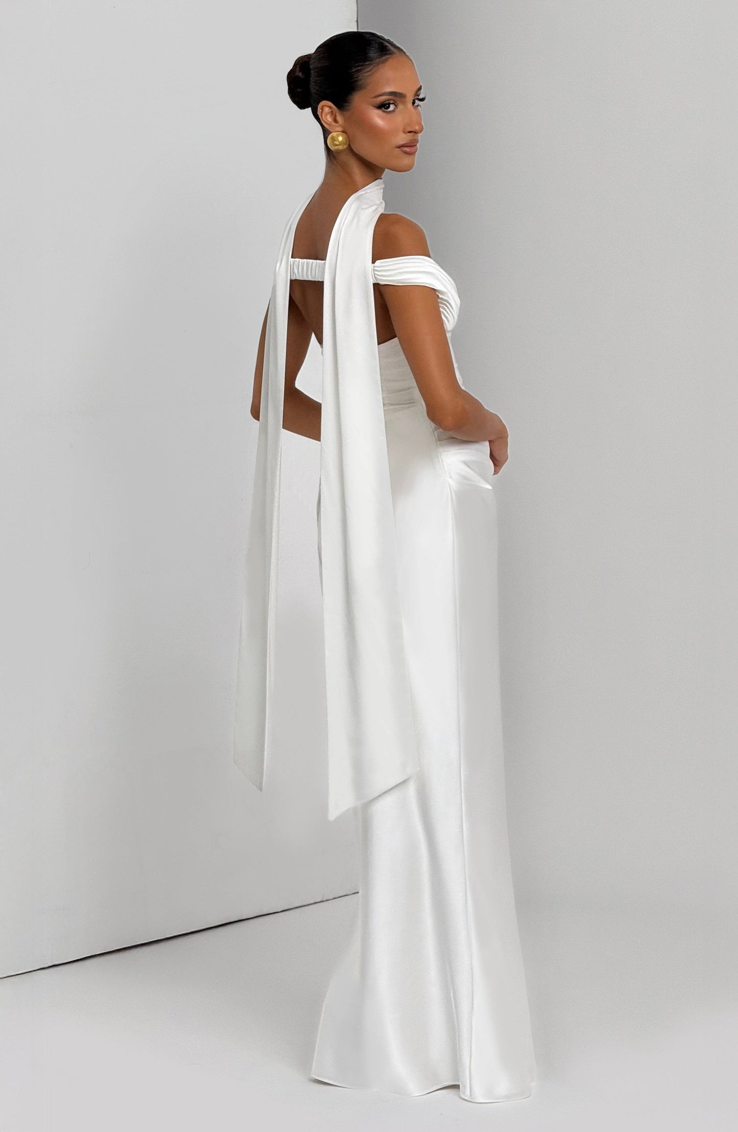 Aurelia Maxi Dress Ivory