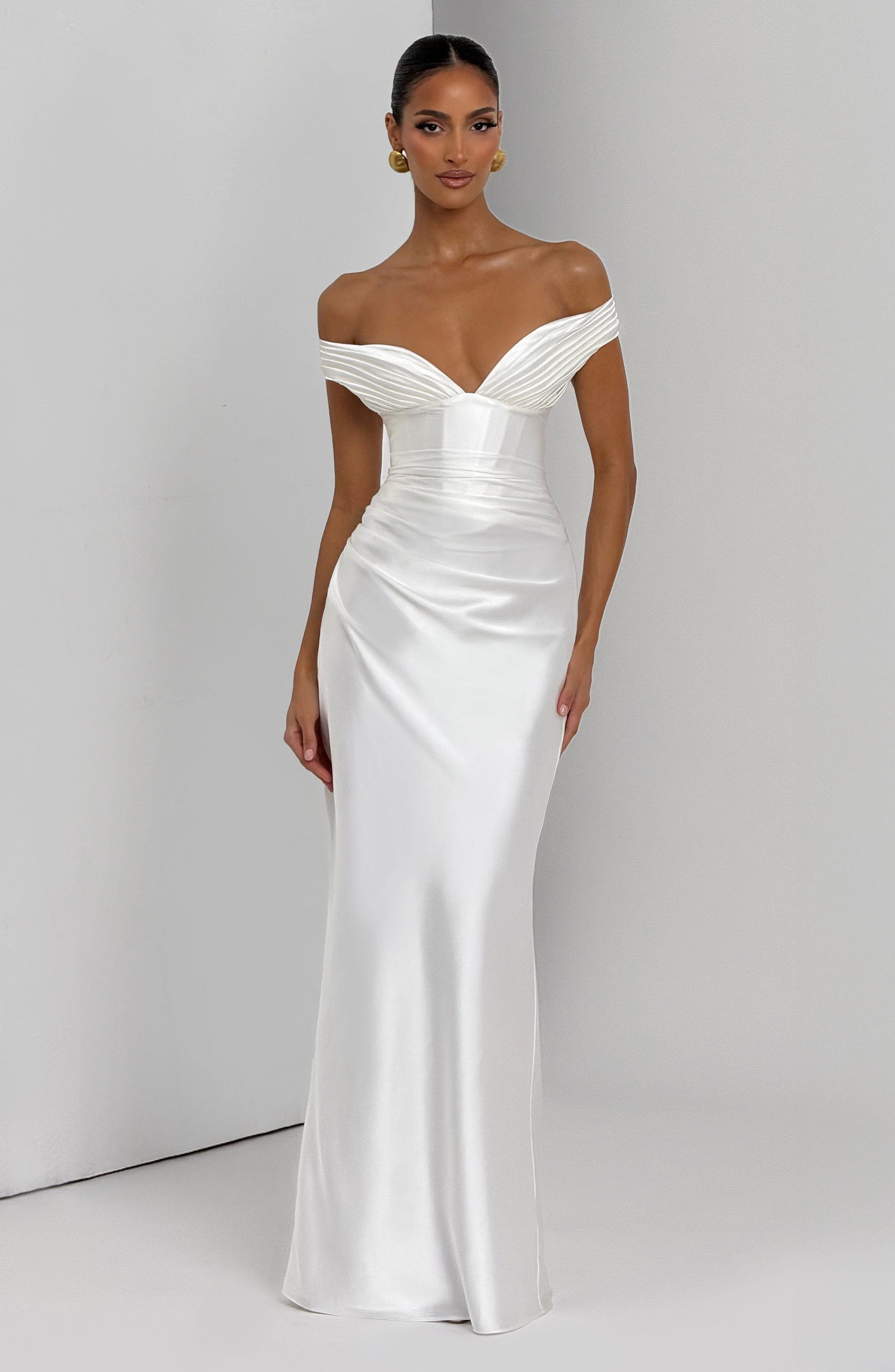 Aurelia Maxi Dress Ivory