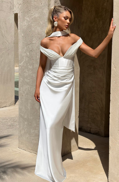 Aurelia Maxi Dress Ivory