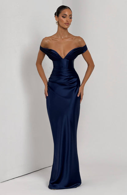 Aurelia Maxi Dress Navy
