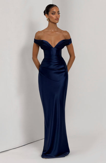 Aurelia Maxi Dress Navy