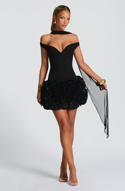 Aveta Mini Dress Black